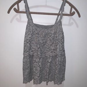 Abercrombie lace tank top